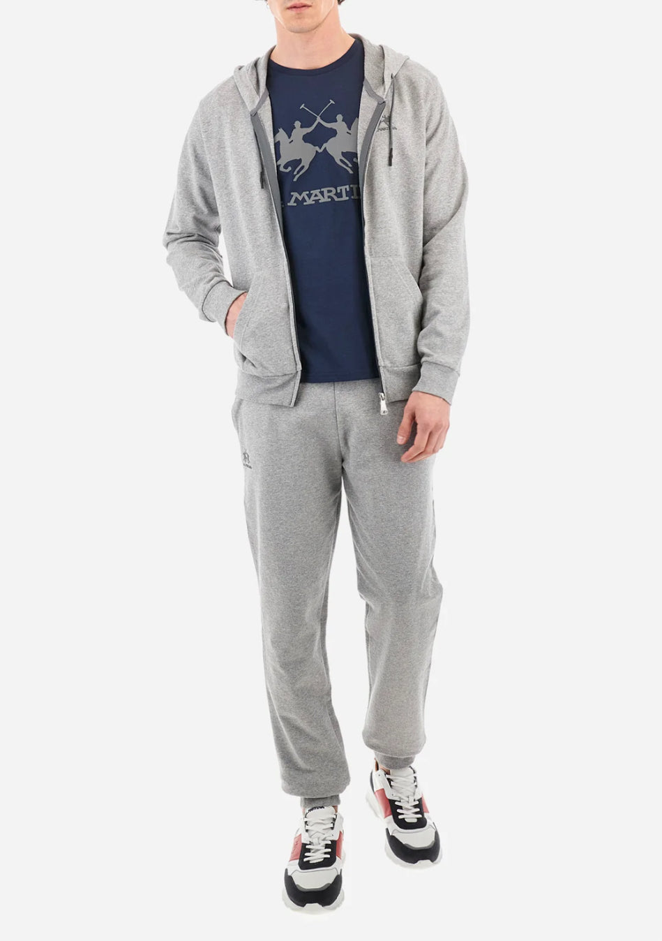 LA MARTINA MAN FLEECE BASIC PANT CONTON CCMT03