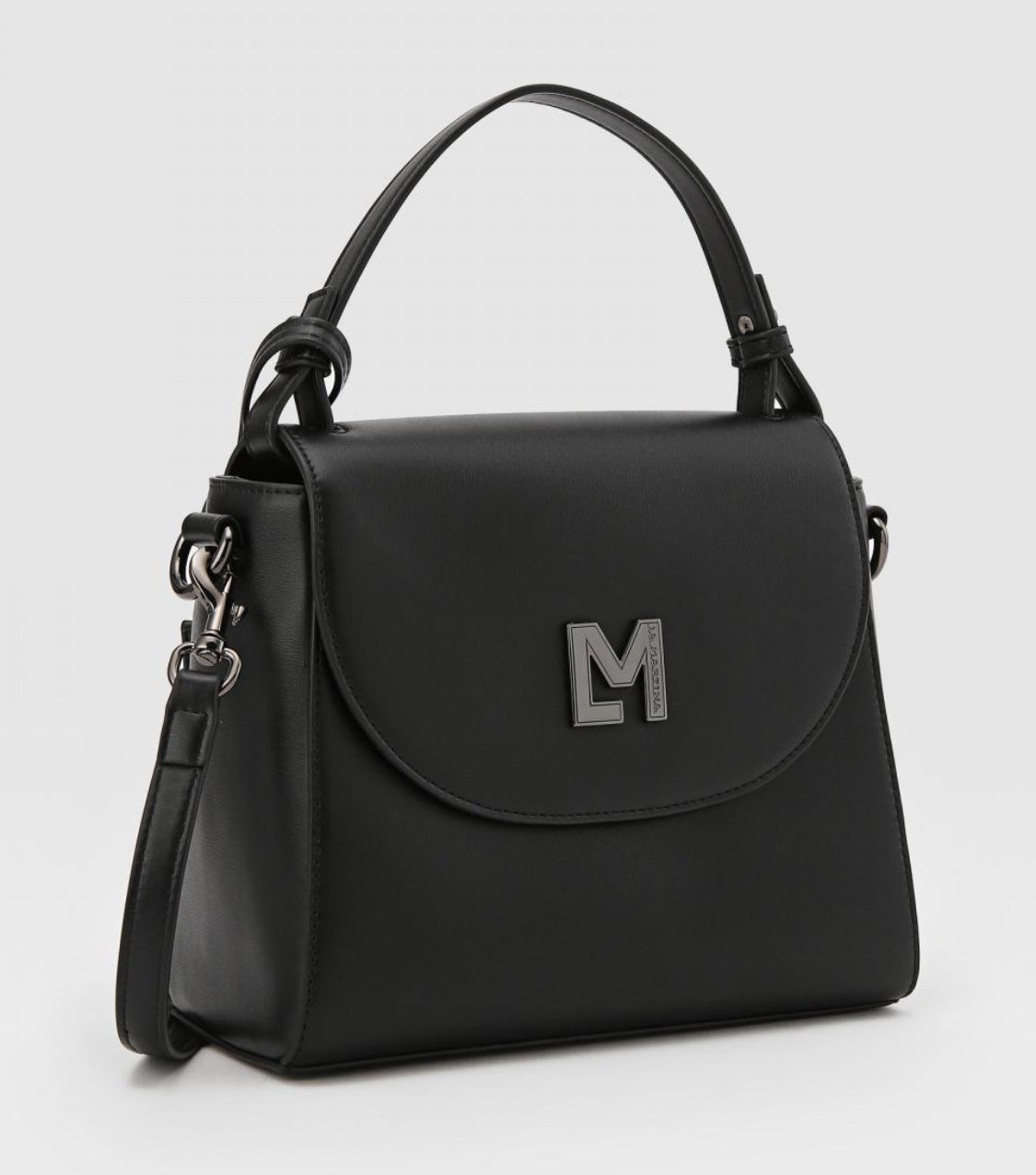 LA MARTINA WOMAN CROSSBODY BAG LMBA01705P BLACK COLOR