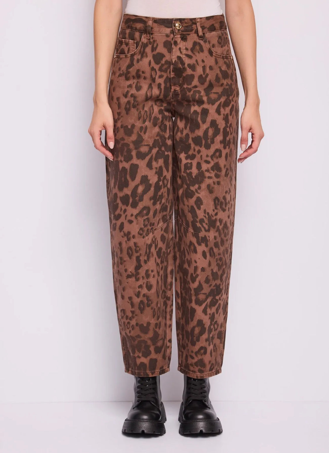 Gaudi  Women’s printed drill trousers 621BD25016