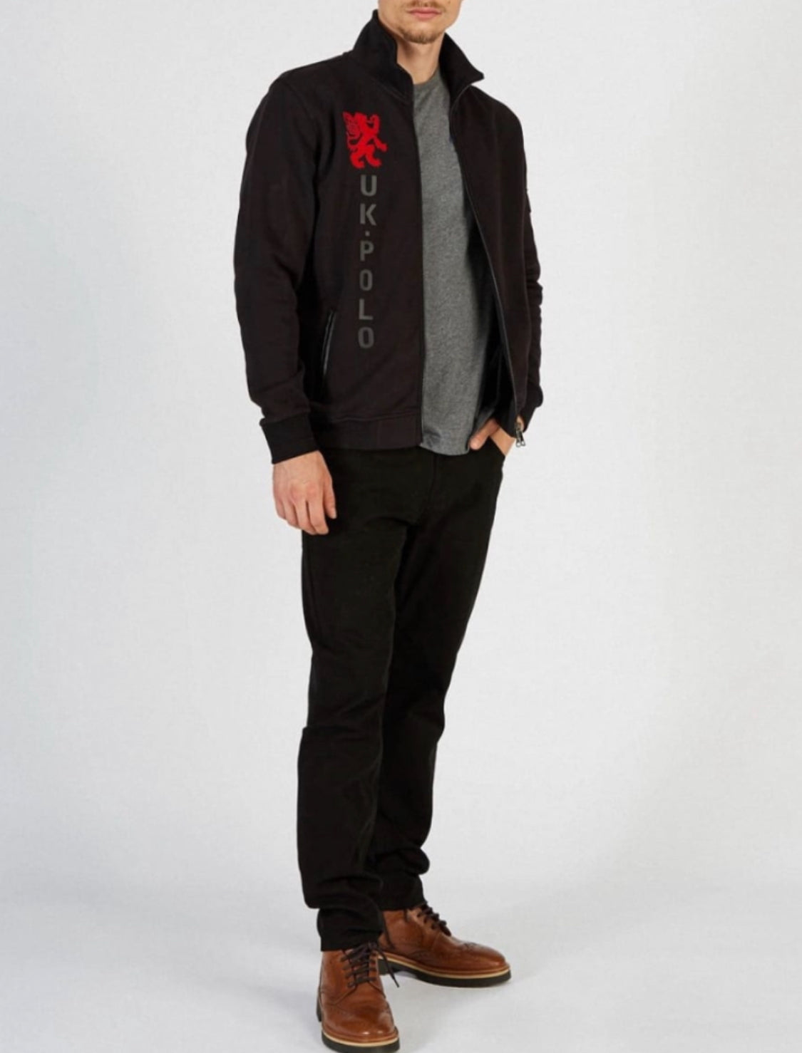 LA MARTINA MAN FULL ZIP CARDIGAN 50%