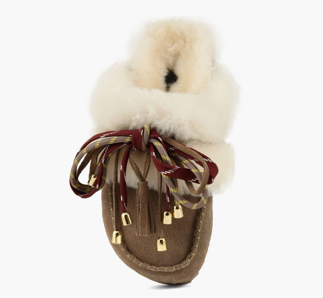 SLOFI SHEEPSKIN
LEATHER CLOG WITH SHEARLING LINING HC.SHSLOF104