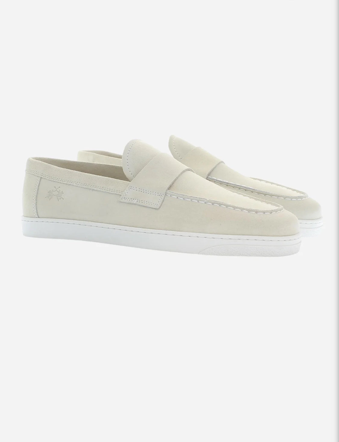 LA MARTINA Men’s suede loafers with EVA sole - Velvet LFM261.101.1QO.1A