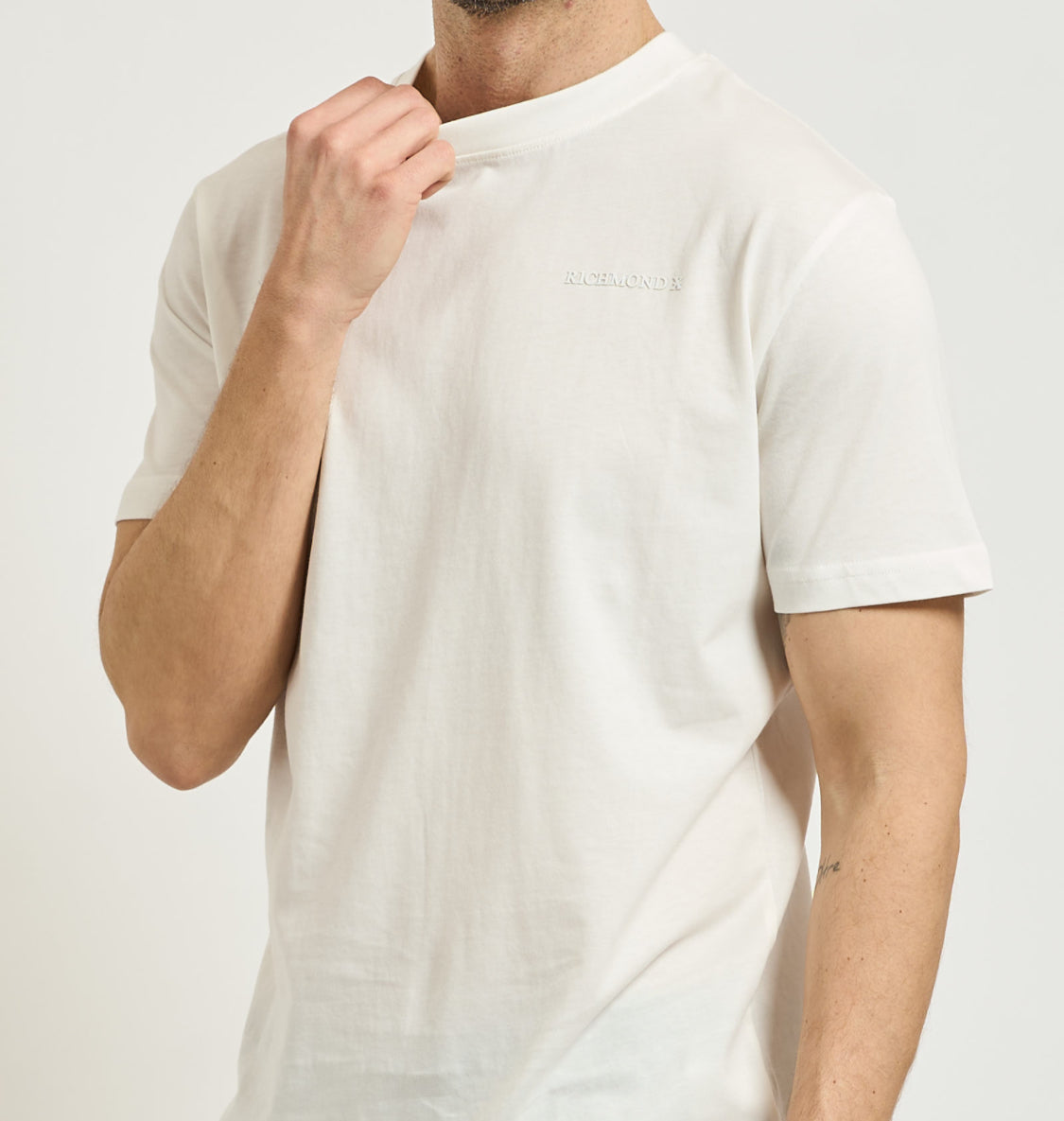 RICHMOND X Men’s basic crew neck T-shirt