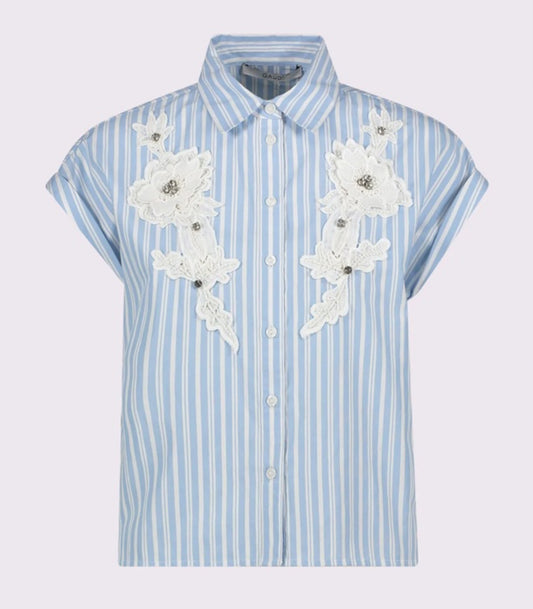 GAUDI WOMEN’S striped cotton top 511FD45024