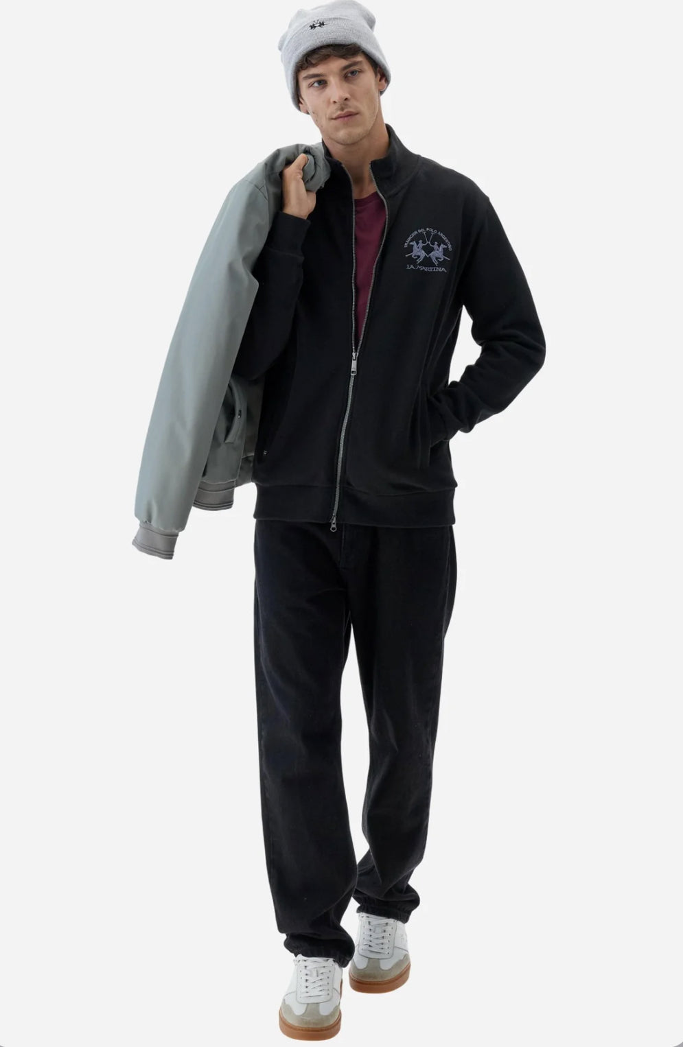 LA MARTINA MAN FLEECE SEMI BRUSHED MBF301