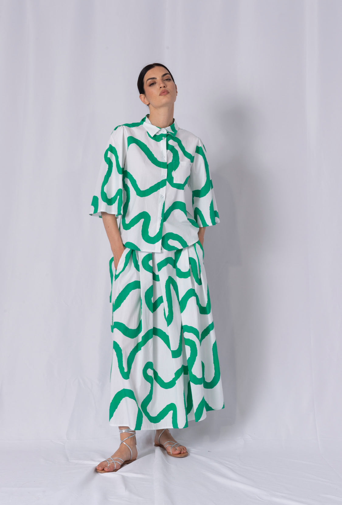 ANONYME WAVE SIRIA SKIRT A174SS106