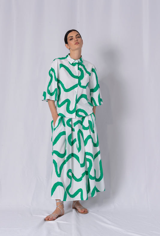 ANONYME WAVE SIRIA SKIRT A174SS106