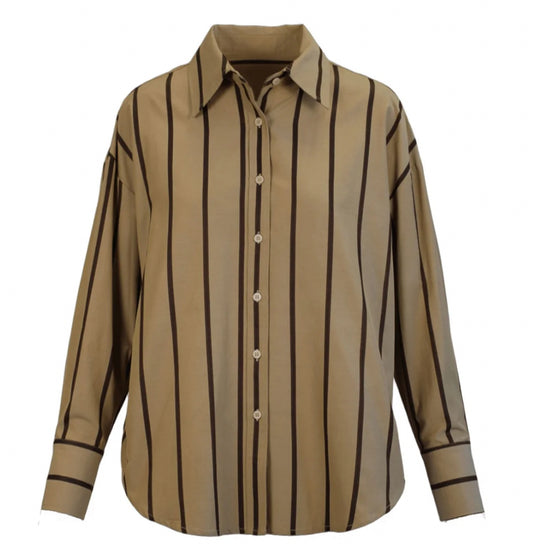 ANONYME STRIPES SHIRT oversized P26FB237
