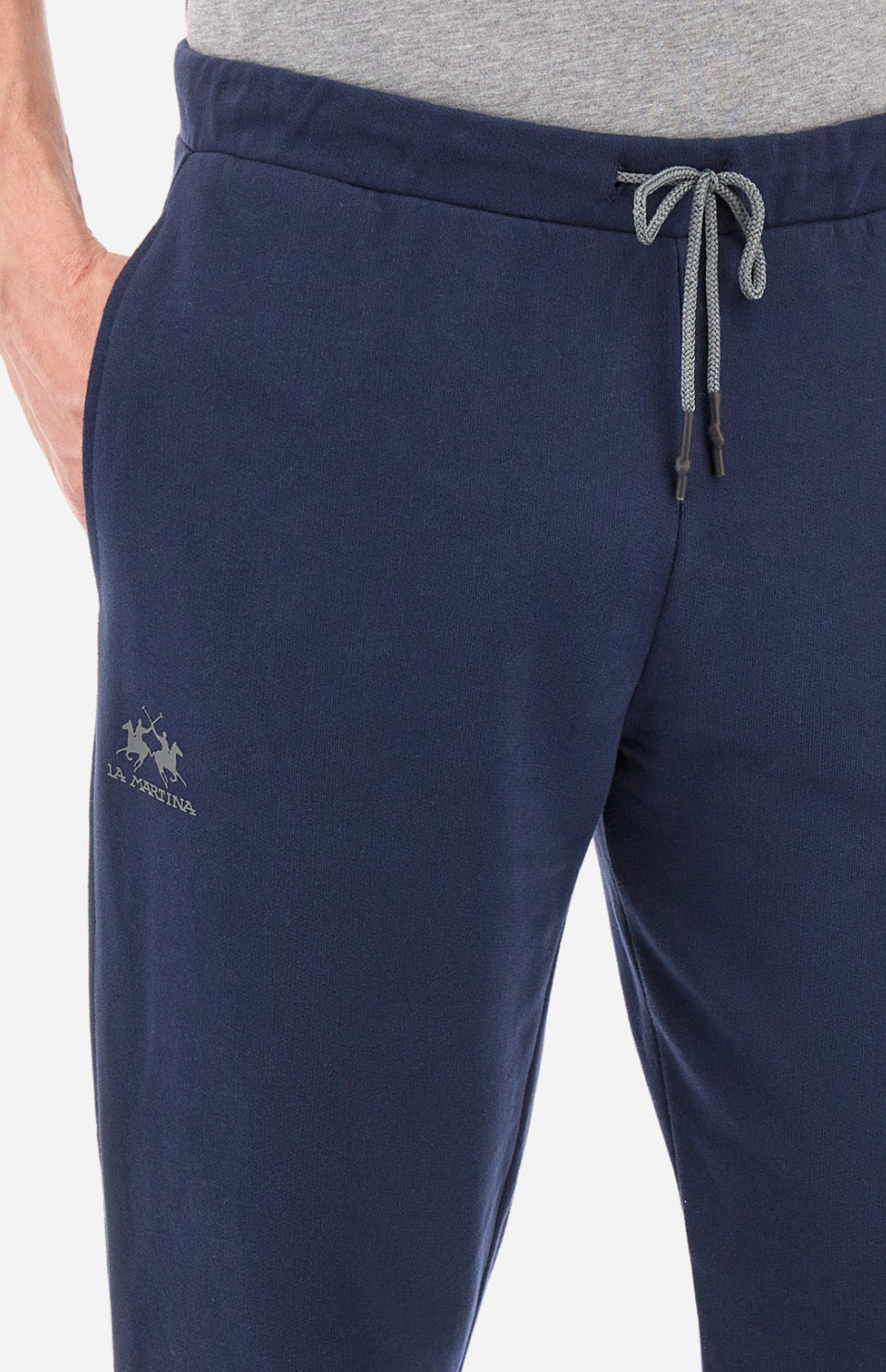 LA MARTINA MAN FLEECE BASIC PANT CONTON CCMT03