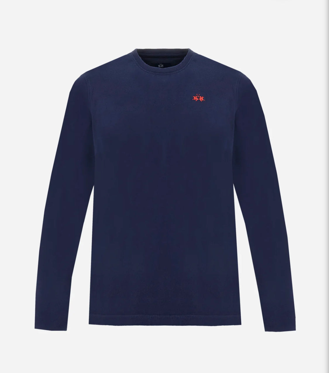 LA MARTINA Men’s crew‑neck T‑shirt in cotton jersey basic