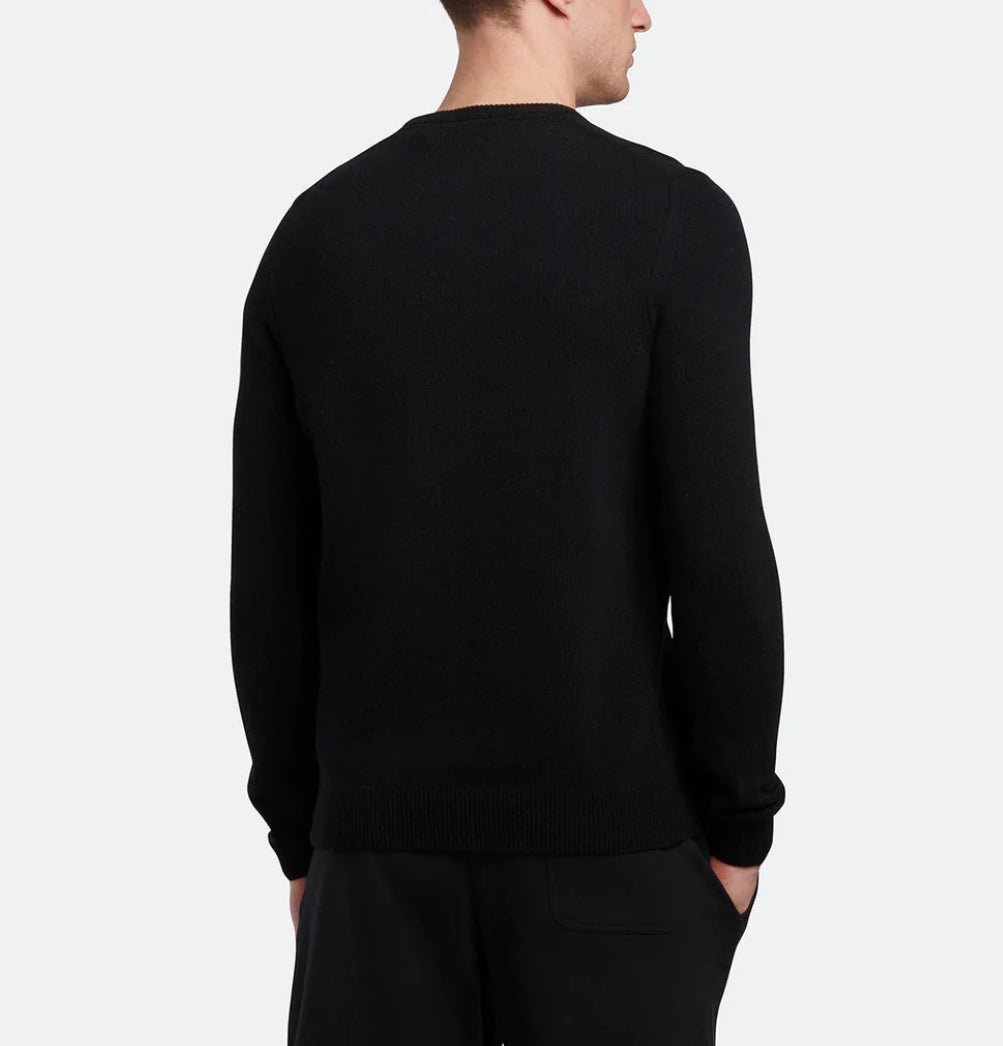 LYLE & Scott cotton merino crew jumper KN400VC