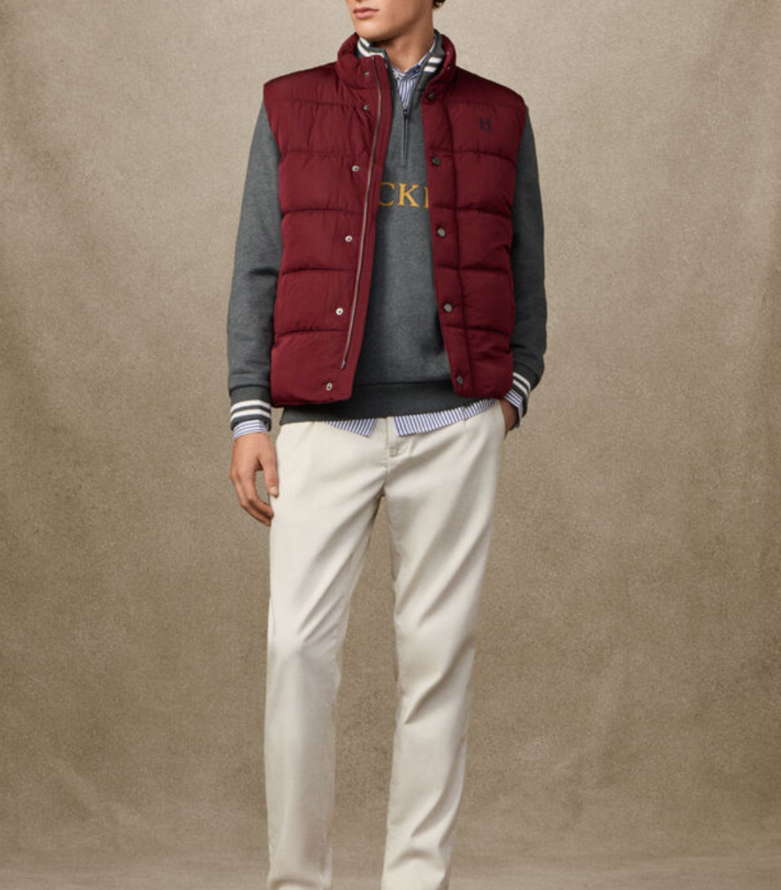 HACKETT H LOGO GILET HM400050