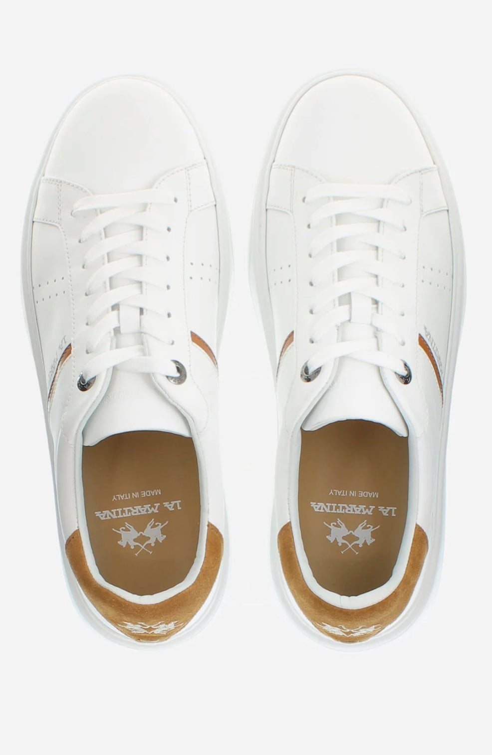 LA MARTINA MEN’S TRAINER IN LEATHER