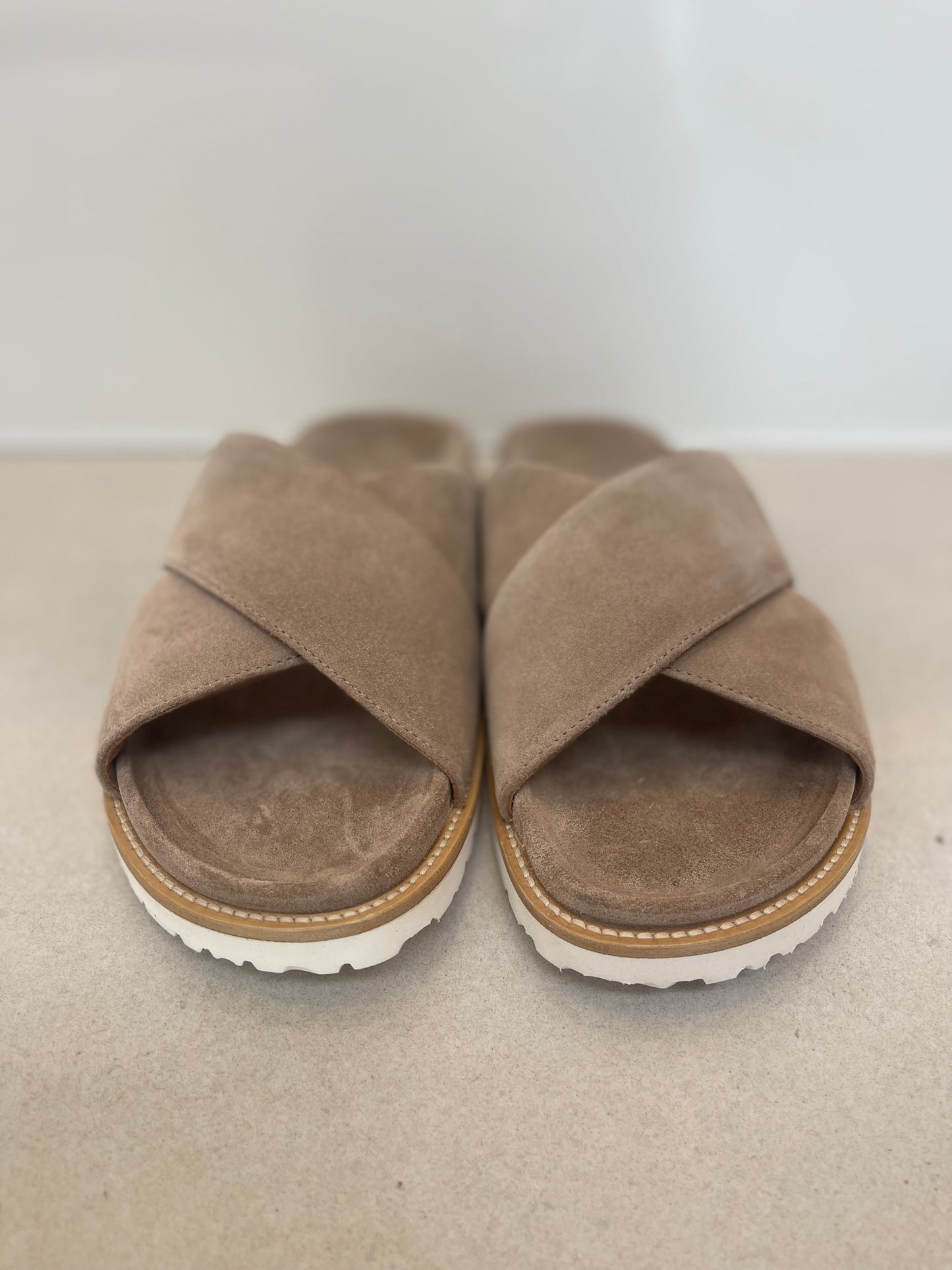 LA MARTINA MEN’S SUEDE SLIDES LFM261.120.1AO.1Y