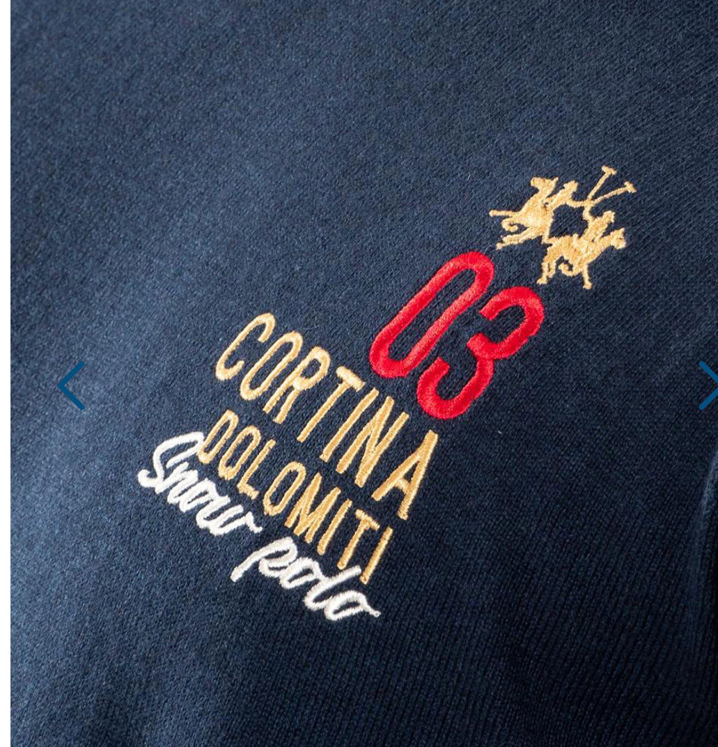 LA MARTINA MAN TRICOT CREW NECK LAMBSCOT QMS026