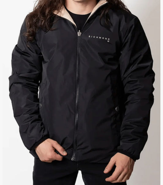 JOHN RICHMOND X ΔΙΠΛΗΣ ΟΨΗΣ ΜΠΟΥΦΑΝ REVERSIBLE JACKET UMA25044GB