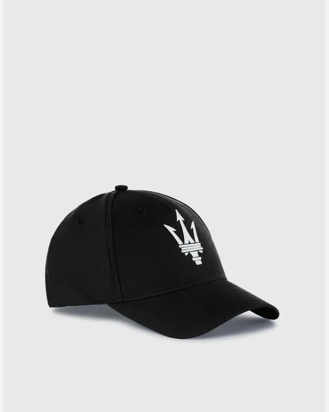 MASERATI Baseball cap with trident BLACK 456022