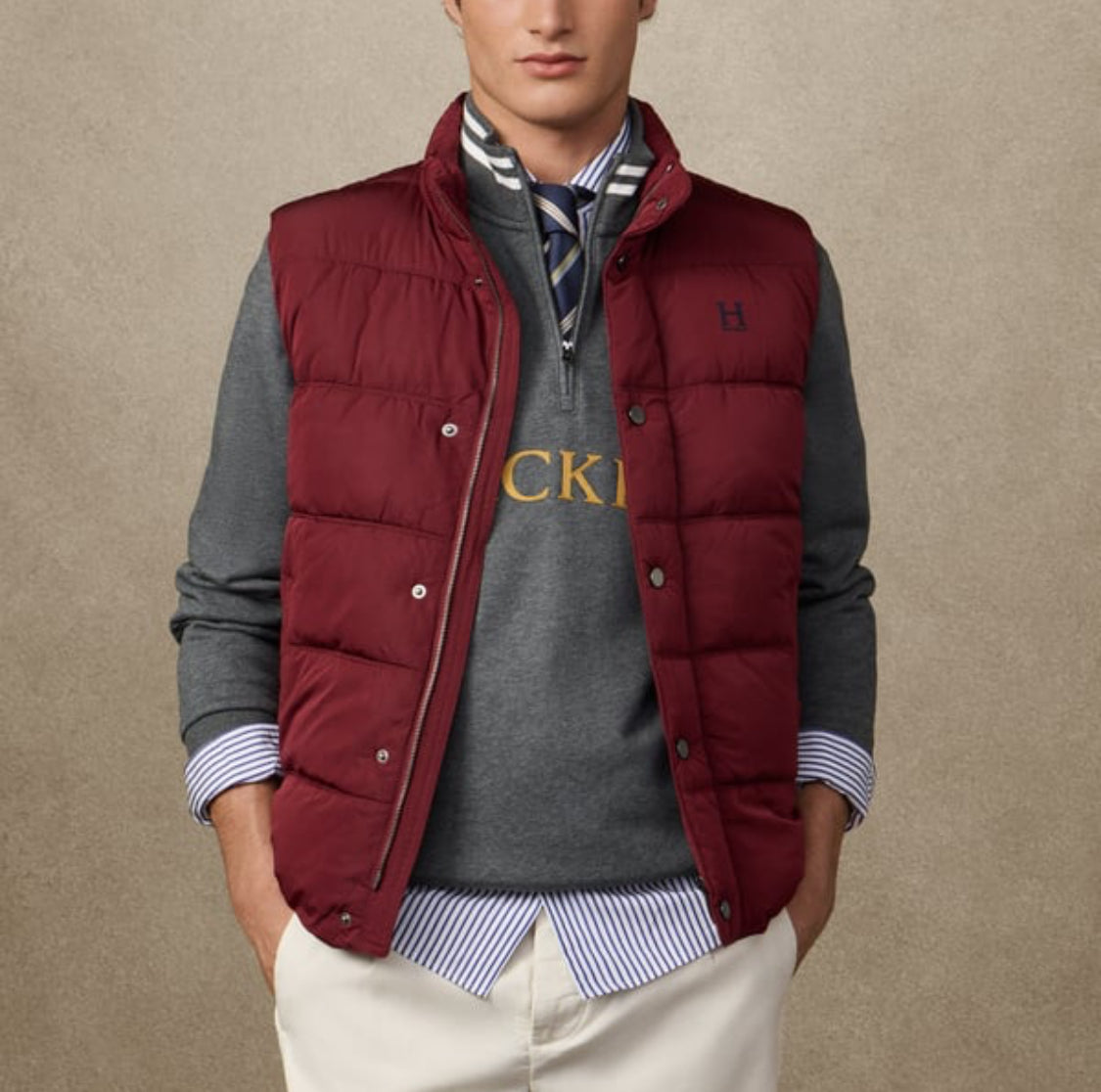 HACKETT H LOGO GILET HM400050