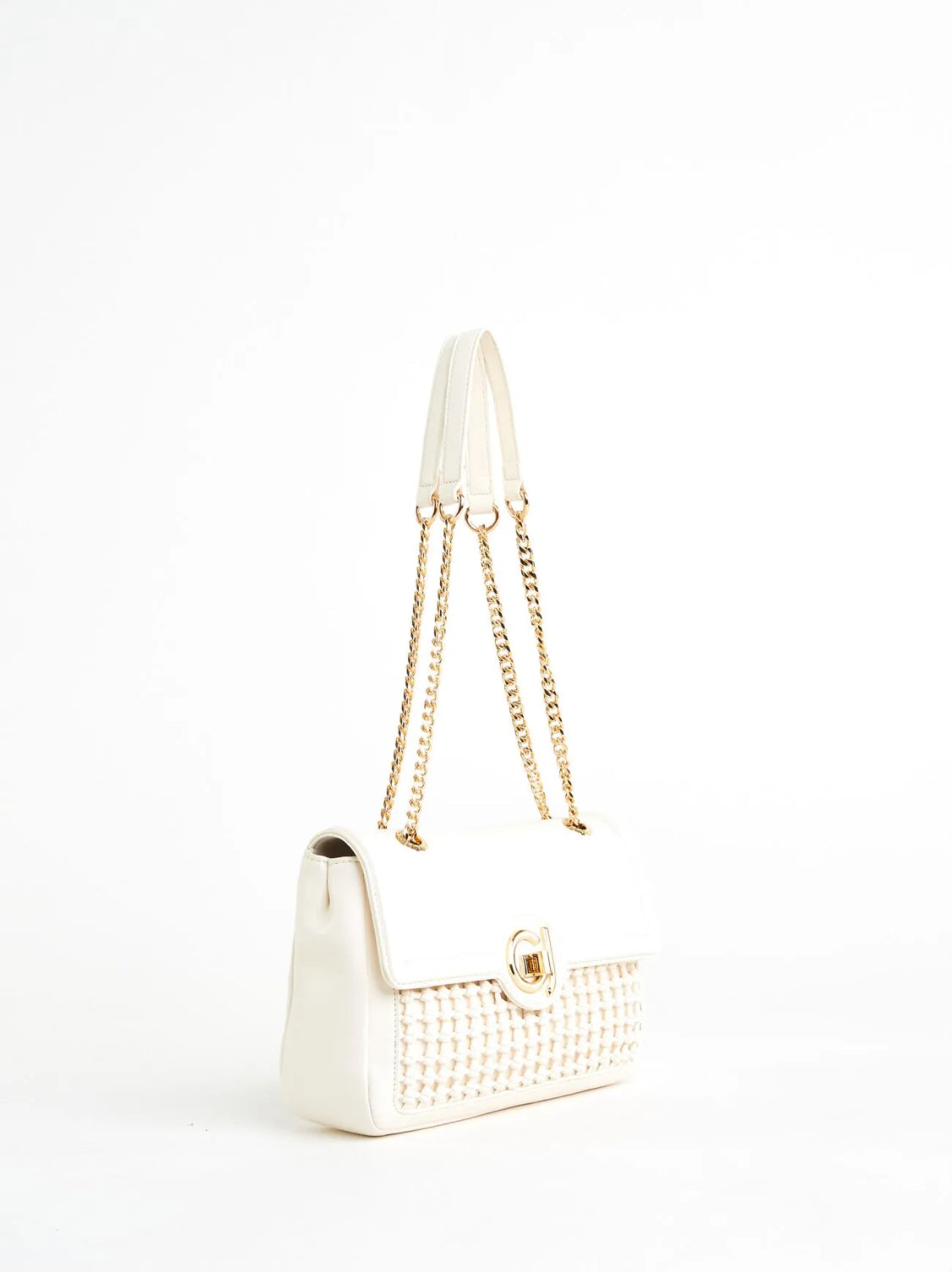 GAUDI SHOULDER BAG WOVEN DETAIL