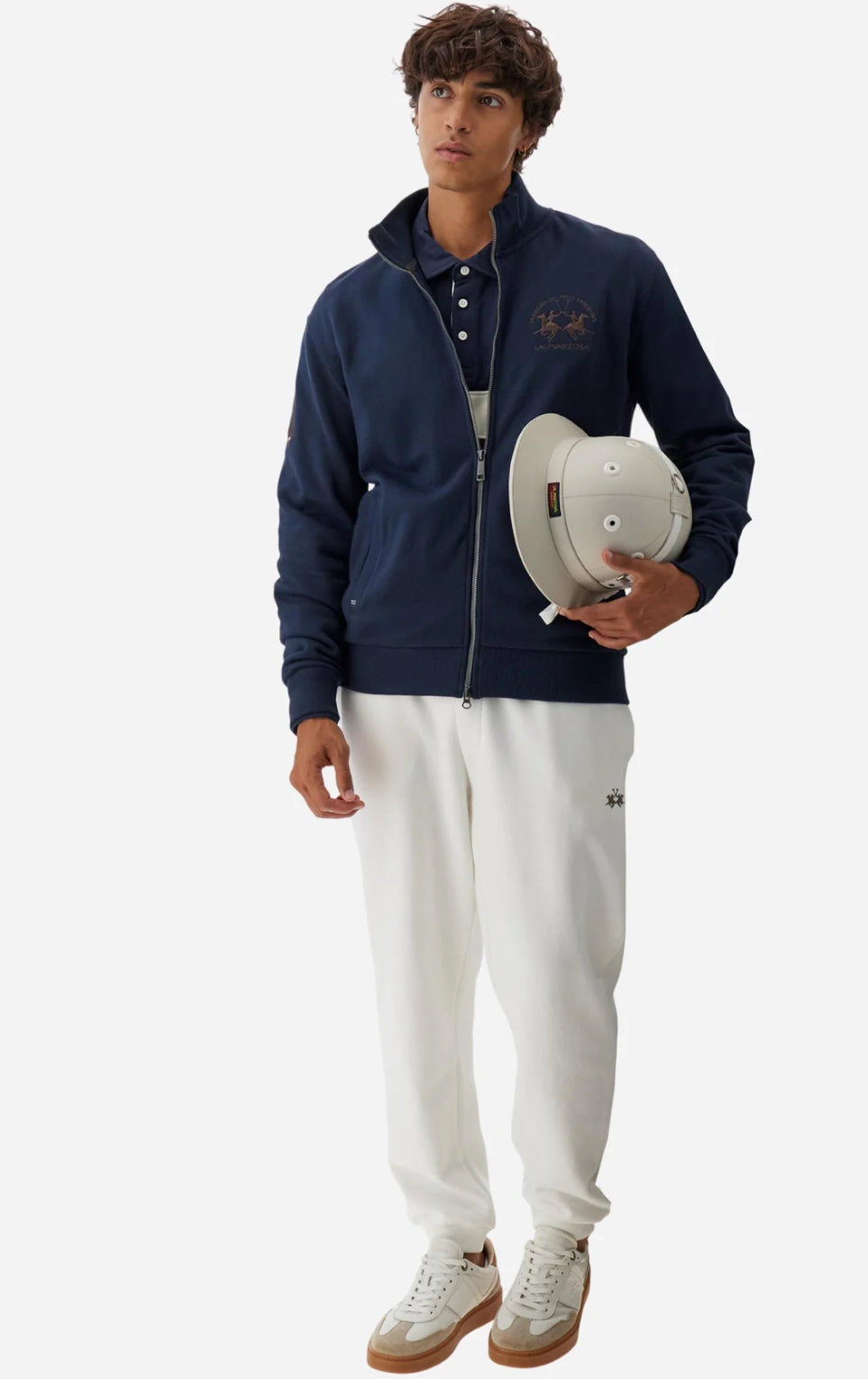 LA MARTINA MAN FLEECE SEMI BRUSHED MBF301