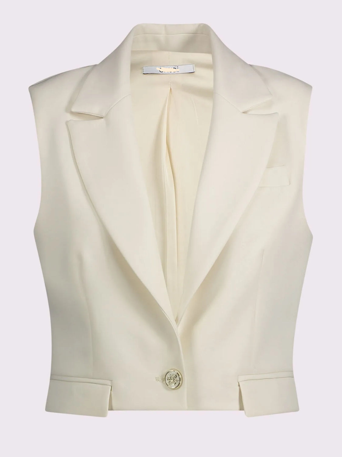 Gaudi women’s white vest 511FD35015