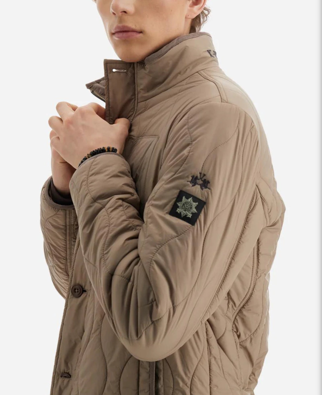 LA MARTINA Men’s quilted husky jacket Guards MBPG01