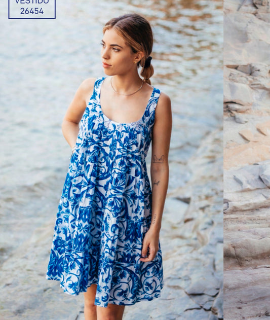 Isla Bonita dress animal print 26454