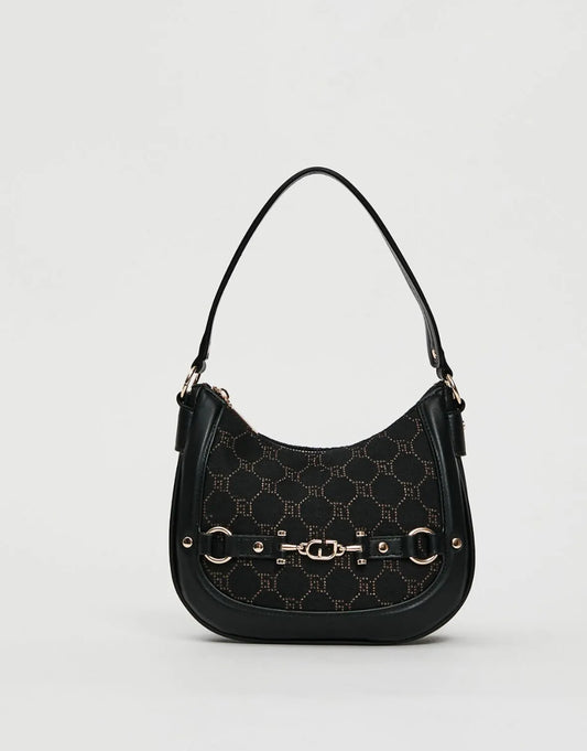 Gaudi Mini hobo bag with jacquard logo V5AI-12503