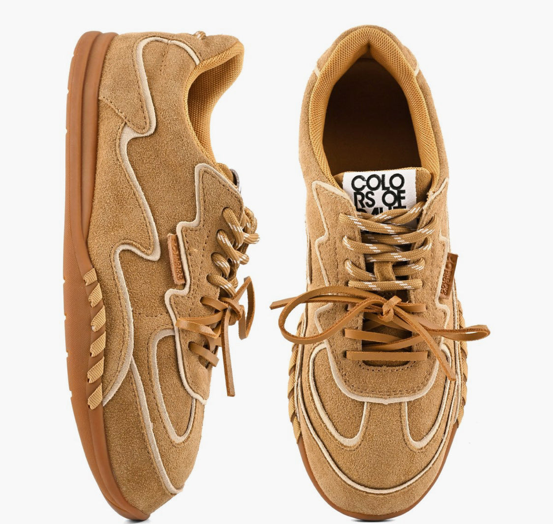 Colors of California YAHI LEATHER SNEAKERS HC