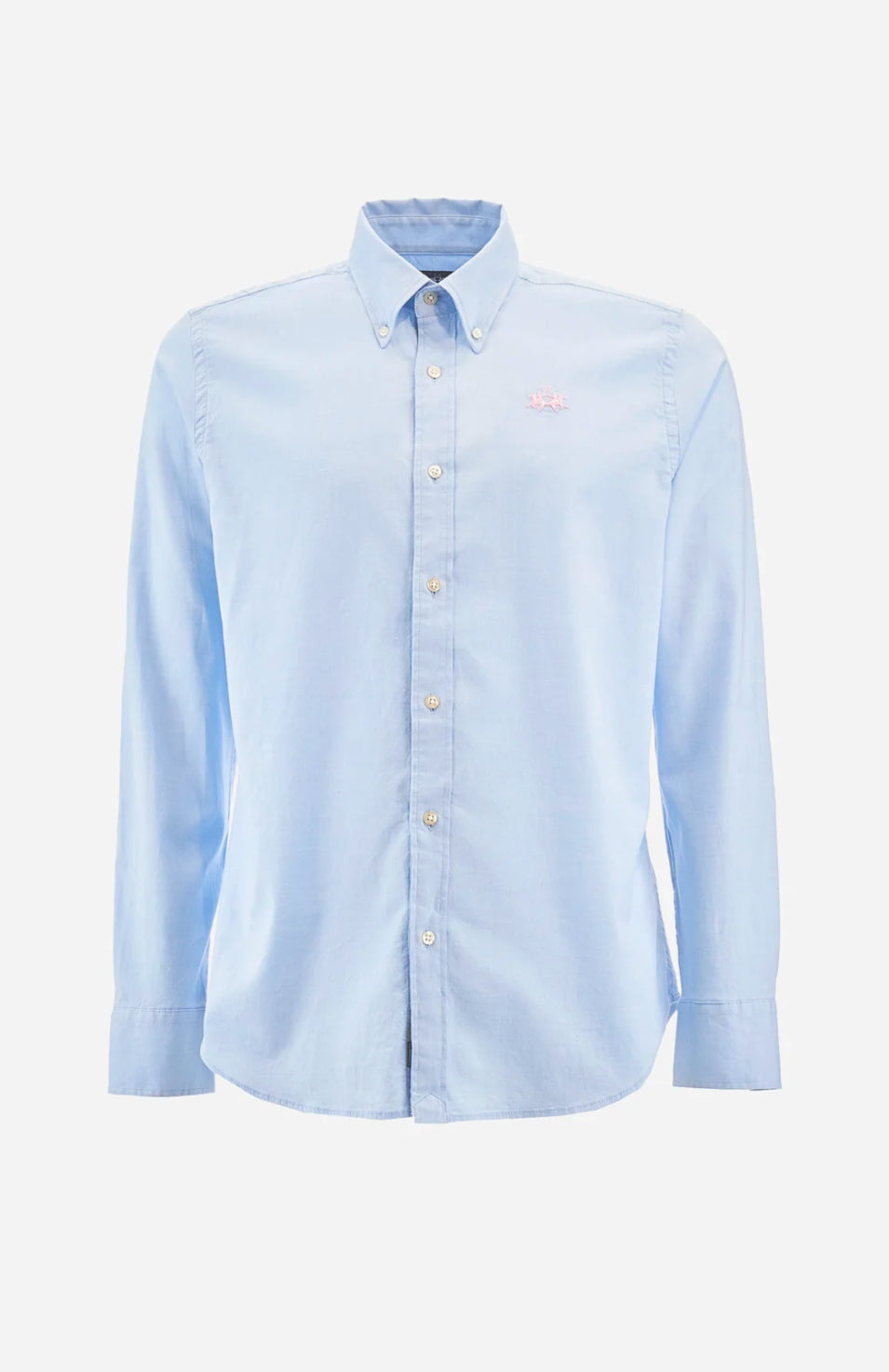 La Martina Man Short Oxford Stretch Blue CCMC03