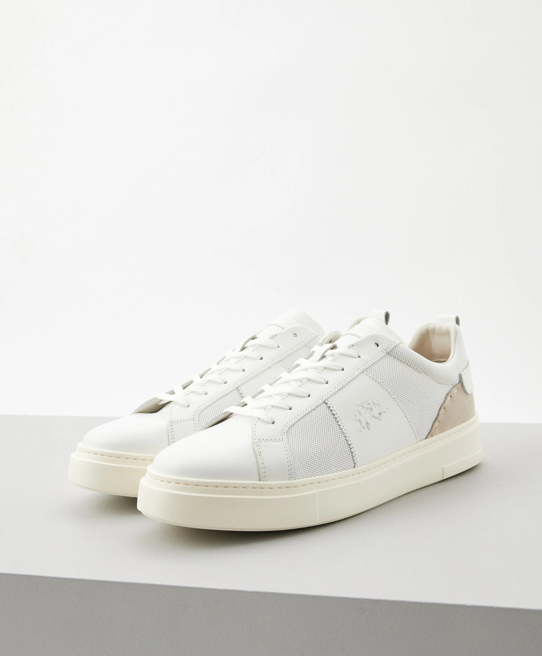 LA MARTINA MEN’S TRAINER IN LEATHER LFM
