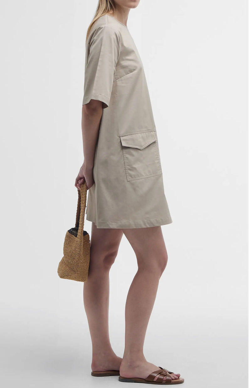 BARBOUR LUNA COTTON SWING MINIDRESS 50%