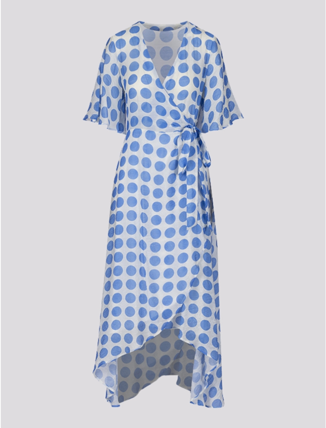 ANONYME WOMAN MIDI DRESS ΣΙΕΛ ΠΟΥΑ