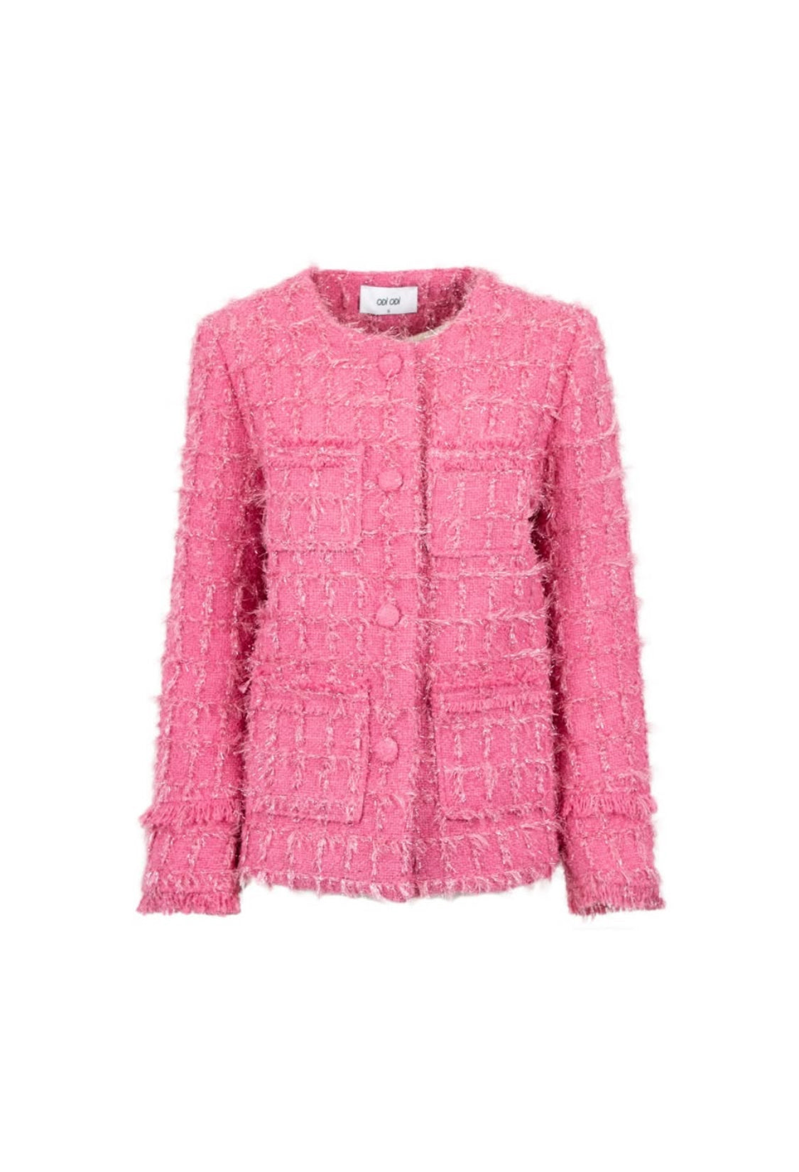 ODI ODI WOOL TWEED BLAZER MESOLA