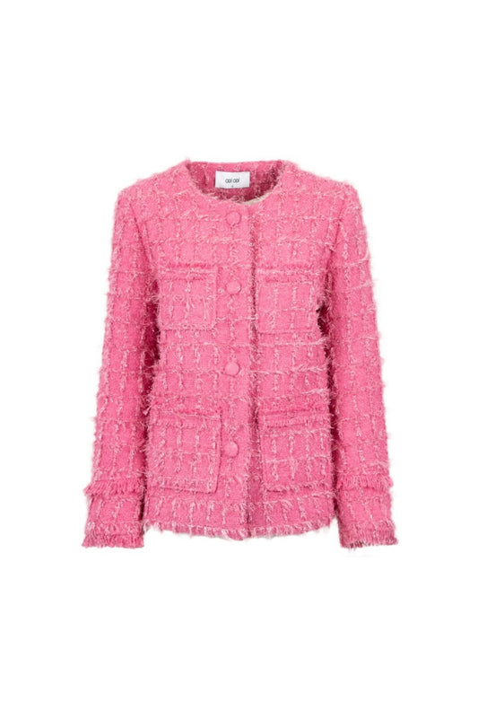 ODI ODI WOOL TWEED BLAZER MESOLA