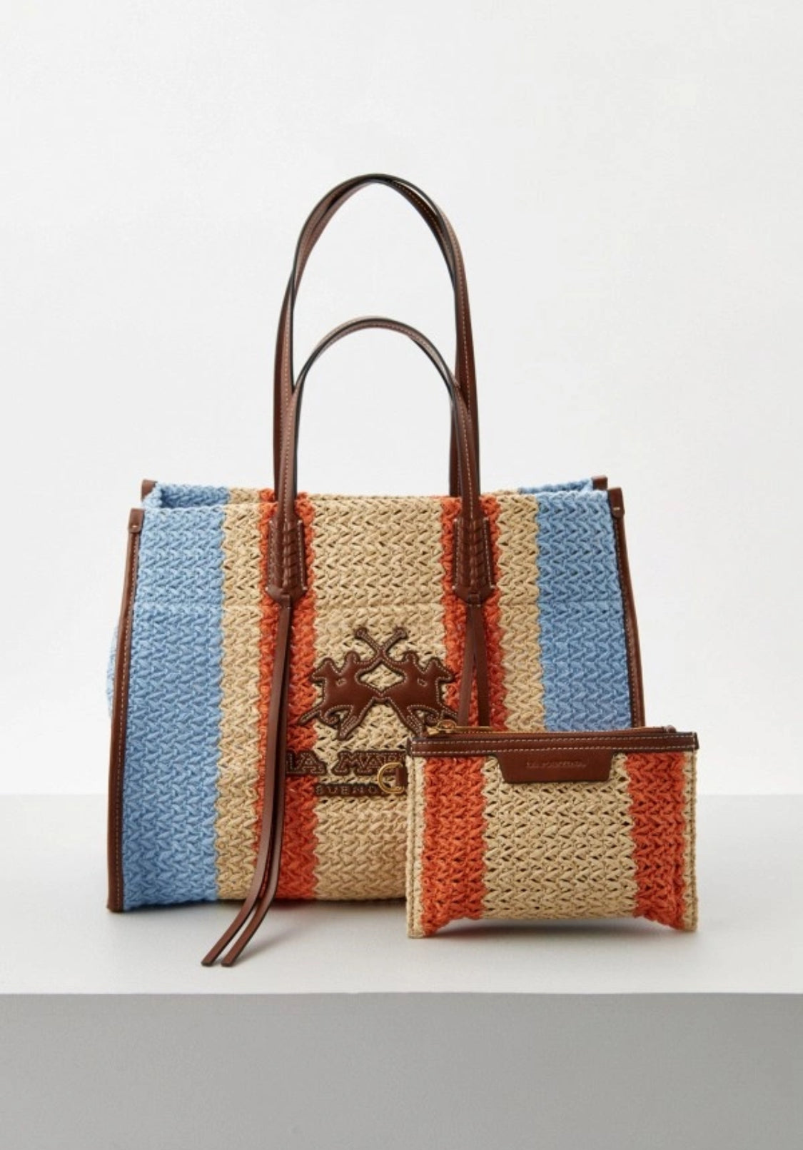 LA MARTINA WOMAN RAFFIA BAG WCA030