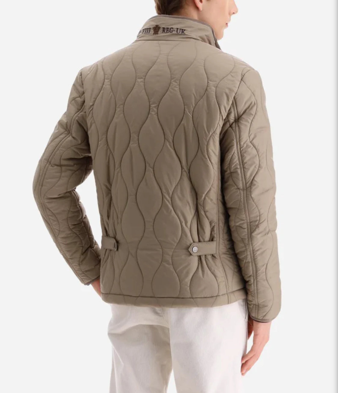 LA MARTINA Men’s quilted husky jacket Guards MBPG01