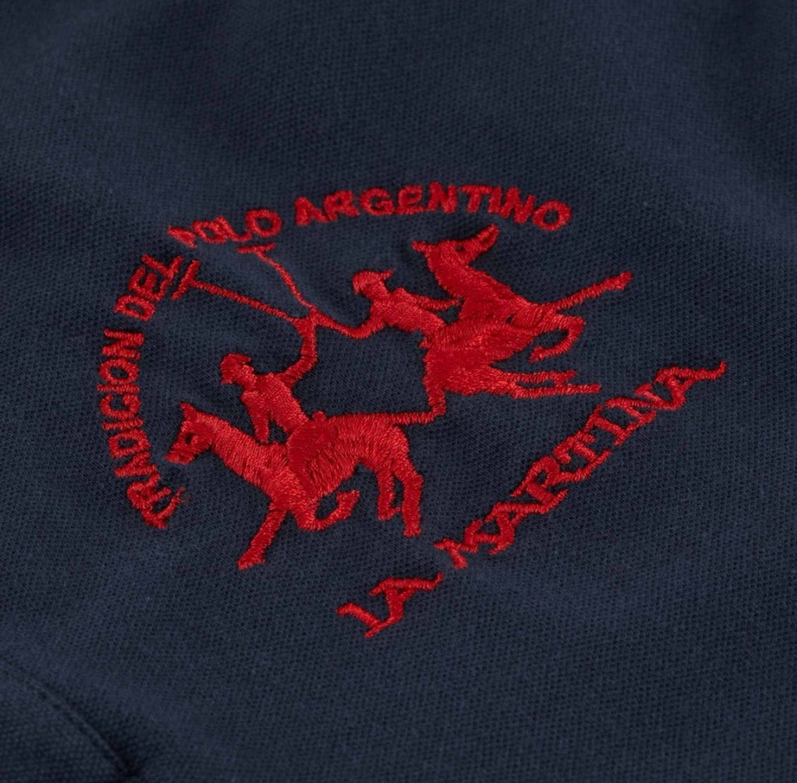 LA MARTINA MAN BASIC POLO LONGSLEEVE PIQUET STRETCH CCMP03