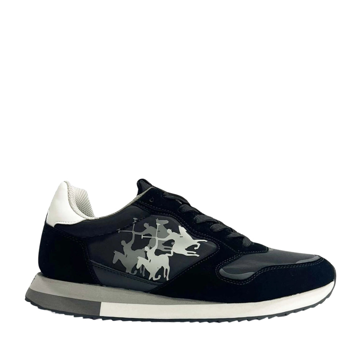 LA MARTINA men's trainers with two-tone platform soles