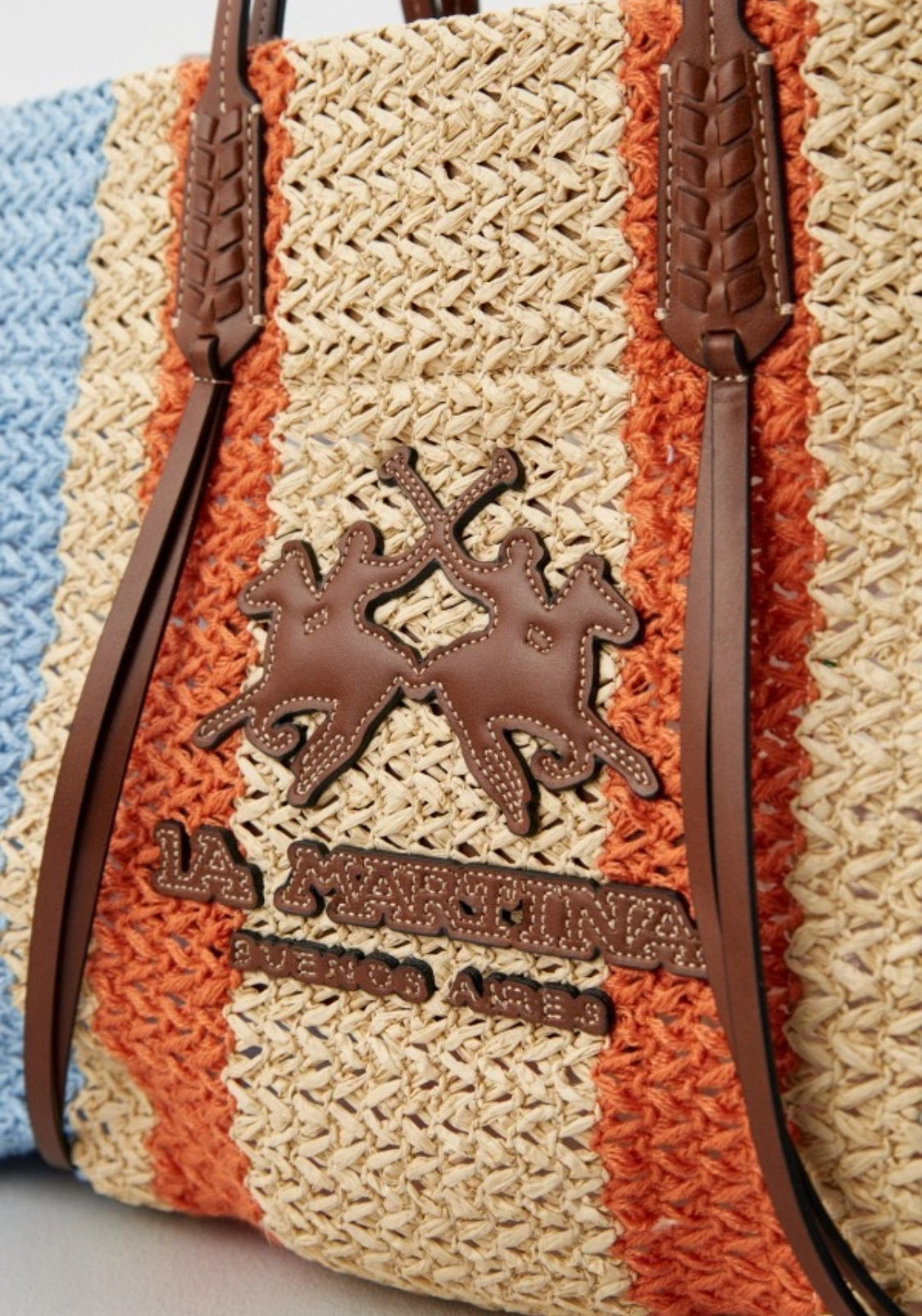 LA MARTINA WOMAN RAFFIA BAG WCA030