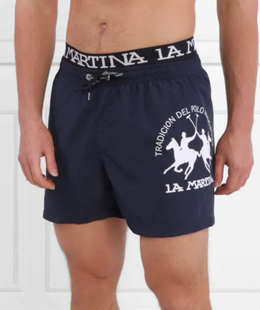 La Martina Swimming Suit White VMM300