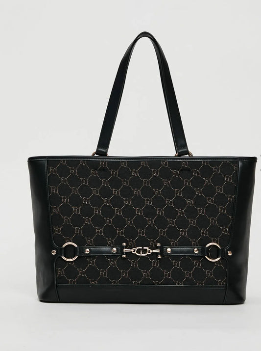 GAUDI Shopping bag with jacquard logo 12500