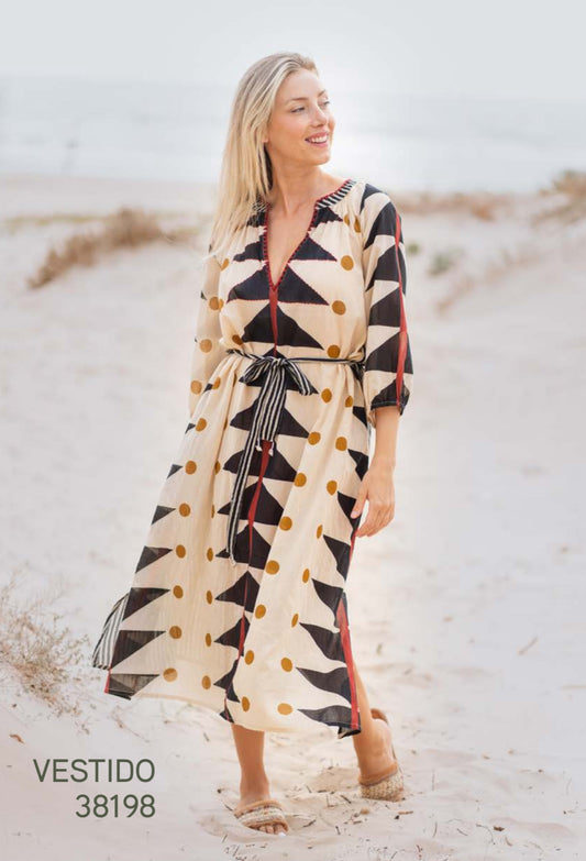 Isla Bonita dress 38198 100% cotton