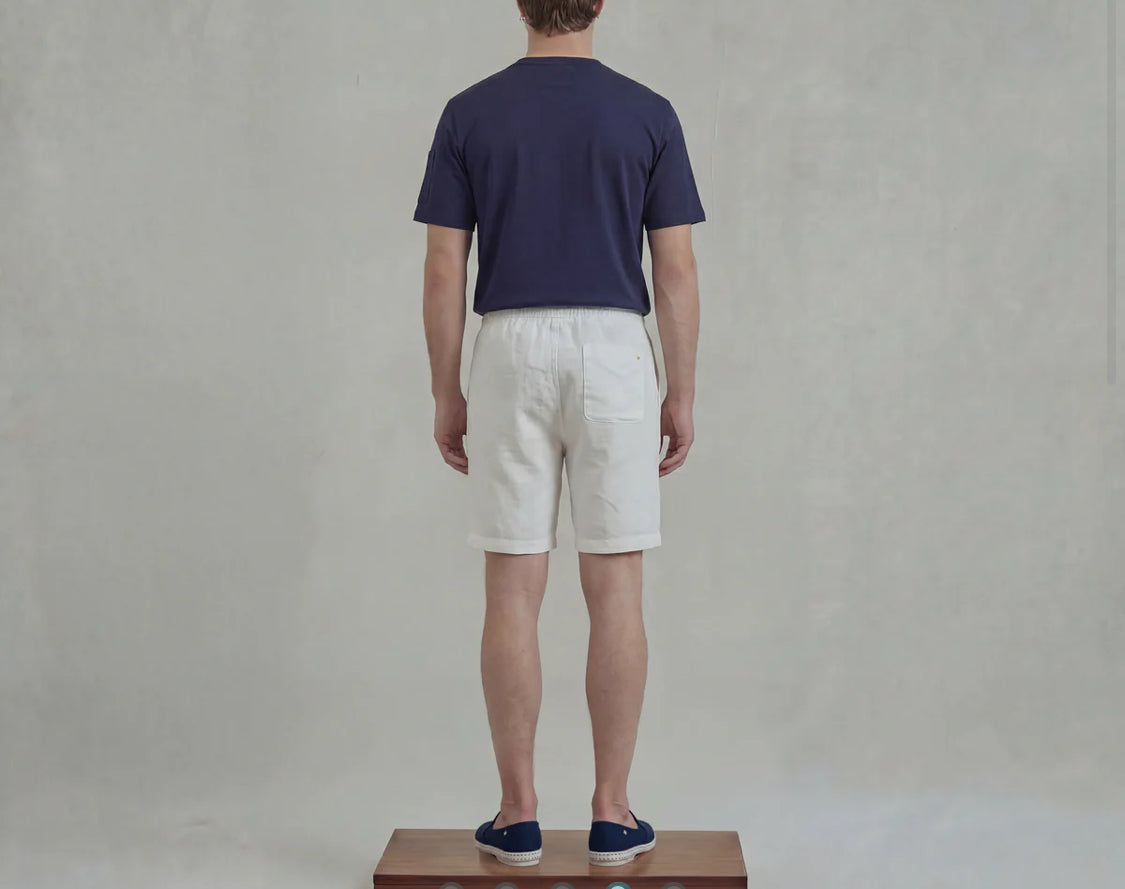 Rivieras AVEIRO
White linen shorts with Drawstring