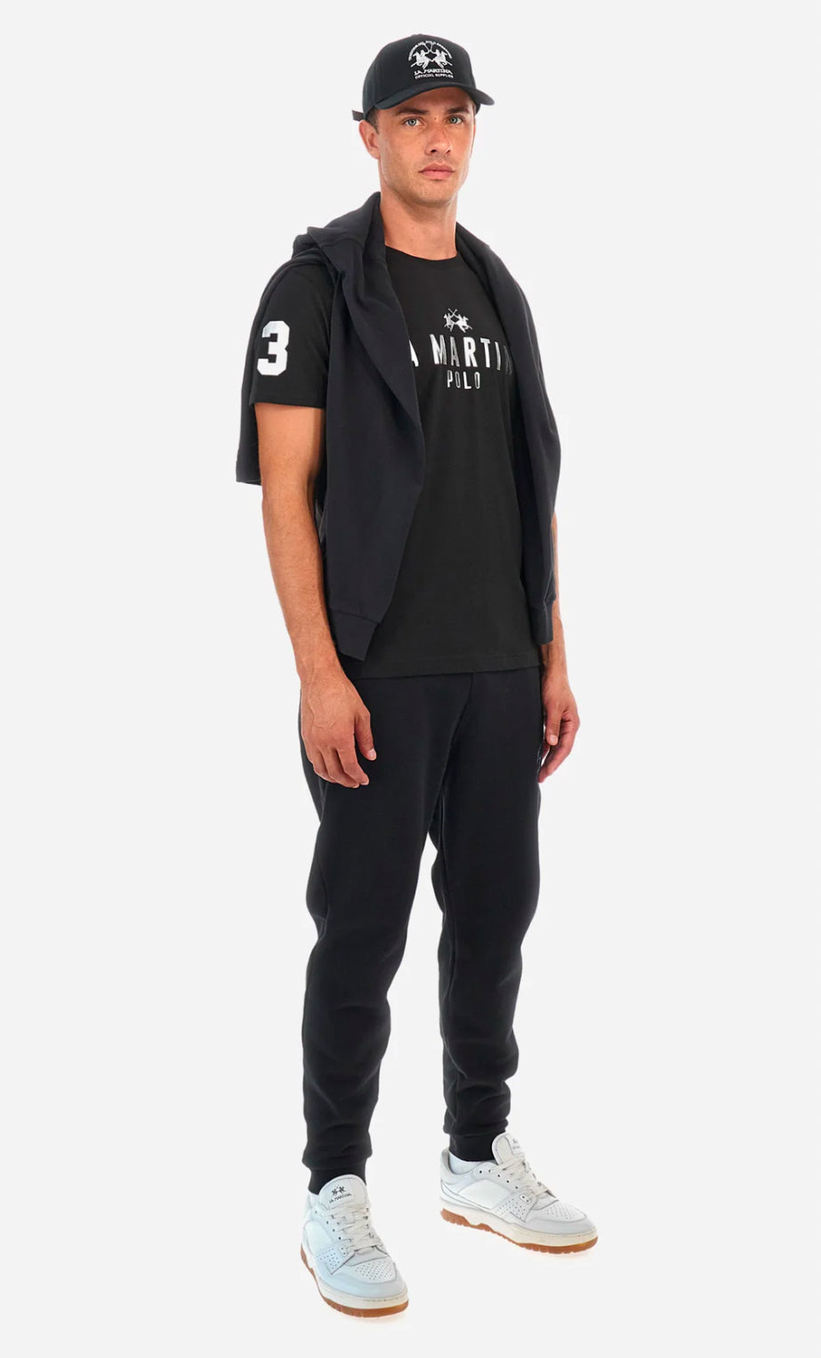LA MARTINA MAN T-SHIRT REGULAR FIT COTTON ZMR322