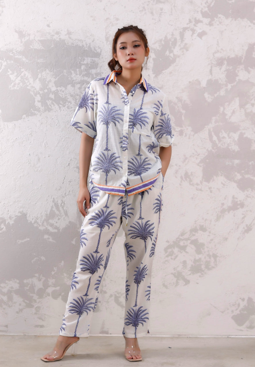 Isla Bonita palm trouser 35750