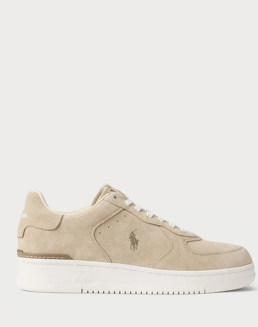 POLO RALPH LAUREN MASTER COURT SUEDE TRAINER