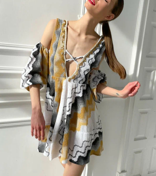 Pho Firenze mini dress 4217061 60%