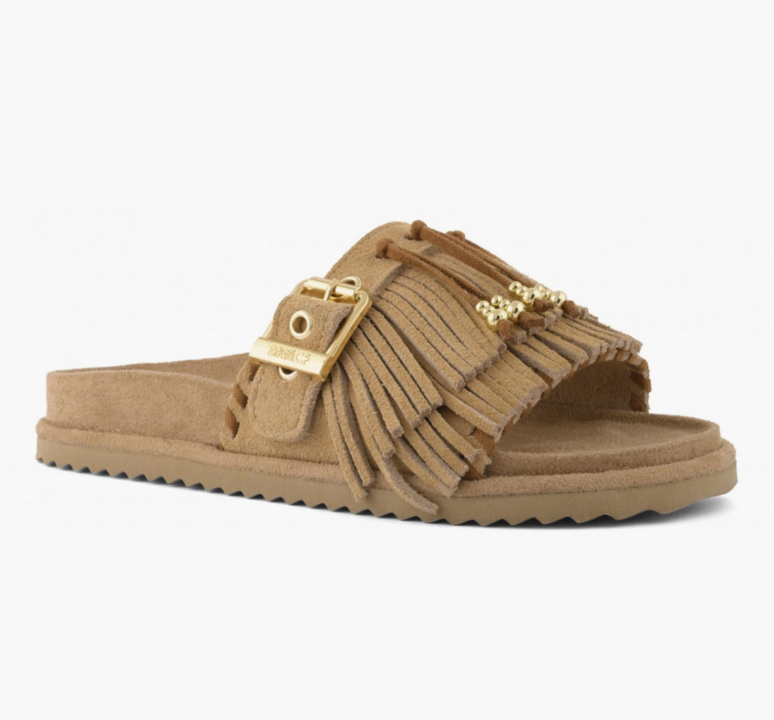 Colors of California slofiw suede sabot HC.