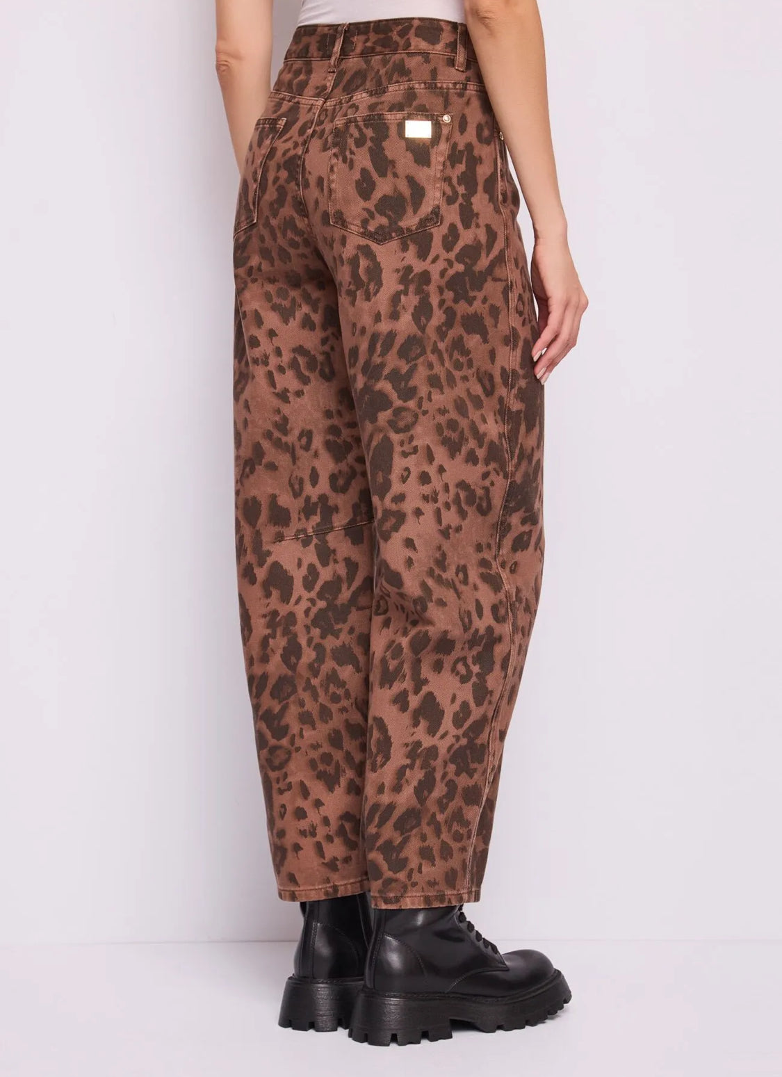 Gaudi  Women’s printed drill trousers 621BD25016